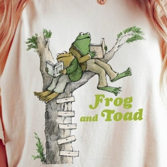 Frog and Toad Shirt, Classic Book Shirt - Picture 2 of 3
